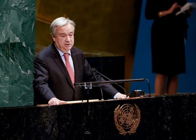 聯合國安理會推薦古特雷斯連任秘書長。新華社資料圖片