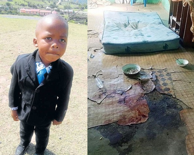 4歲男童恩加拉慘被肢解。