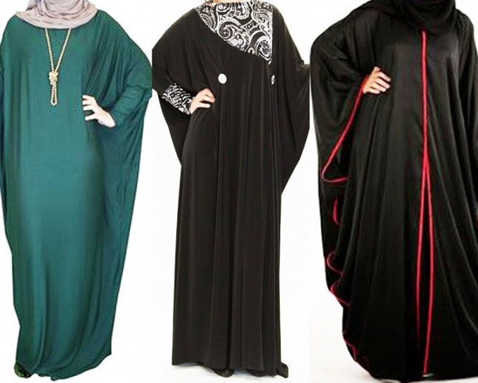沙特現行法令規定女性在公眾場合一定要穿上「abaya」，不得露出四肢。網圖