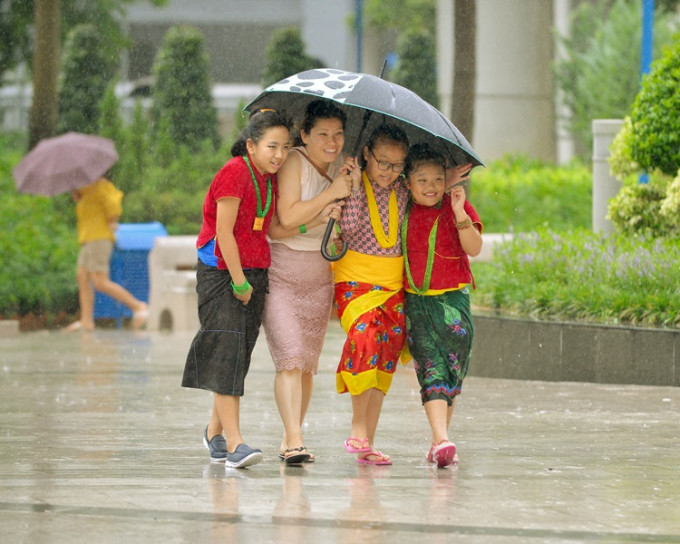 本港明起落足九日雨。資料圖片