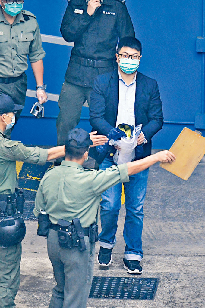 ■法官指锺锦麟（图）仍会继续作出危害国家安全的行为，故拒绝其保释申请。