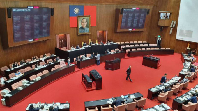 台湾立法院将会改选正副院长。自由时报