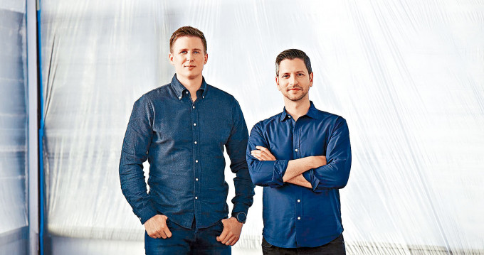 Archer Aviation創辦人Brett Adcock（左）及Adam Goldstein。