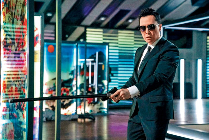 甄子丹在《殺神John Wick 4》中飾演的盲人殺手「Caine」，大受影迷歡迎。
