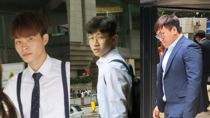 由左至右：马富善、罗康淳及徐君浩。资料图片