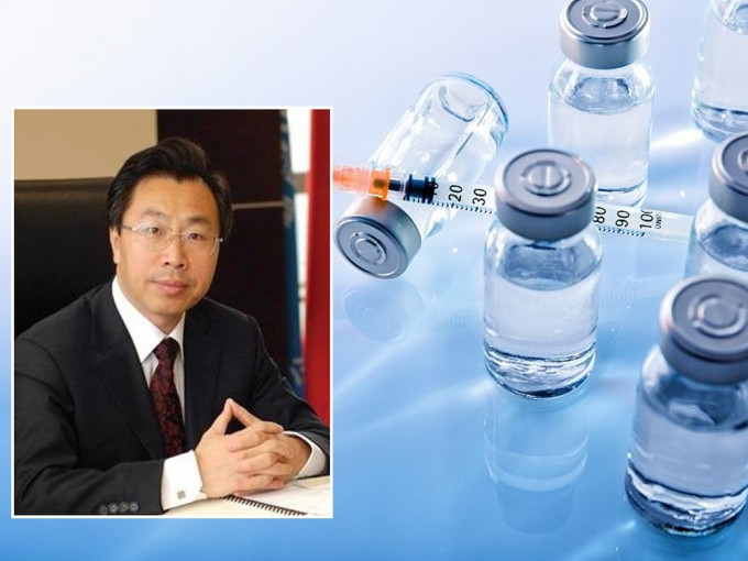 刘敬桢表示新冠疫苗预计今年12月底能够上市。(网图)