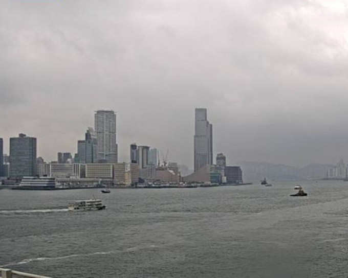 大致多雲有幾陣雨，最高25度。天文台圖片