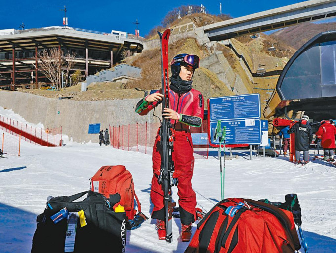 翁厚全今出戰高山滑雪男子大迴轉，以前三十名為目標。