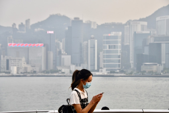 香港空氣質素再度惡化。資料圖片