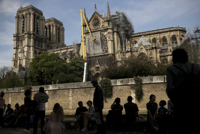 巴黎圣母院。AP资料图片