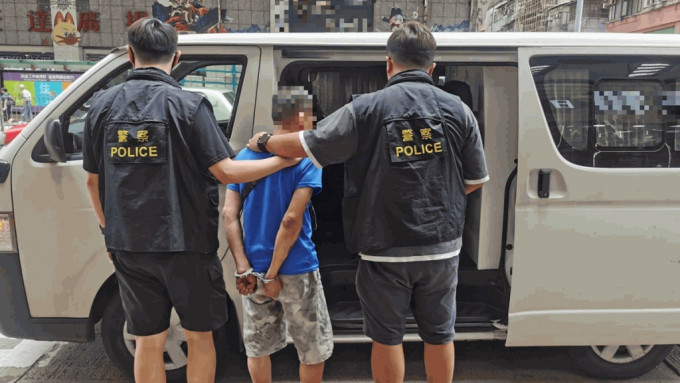 警冚旺角毒窟拘10人 检1万元毒品