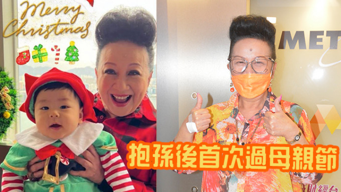 薛家燕荣升嫲嫲后第一次过母亲节，当天有工作都会提早返屋企食饭。