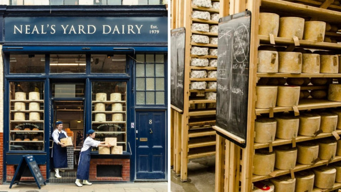 英國高端芝士分銷商Neal’s Yard Dairy慘被騙走22噸芝士。 Neal’s Yard Dairy官網