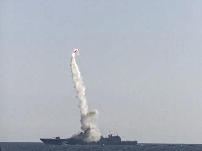 「鋯石」（Zircon）高超音速巡航導彈已完成了另一次成功的試射。俄羅斯國防部相片