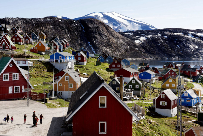 据悉特朗普很有兴趣从丹麦买下格陵兰岛。　AP