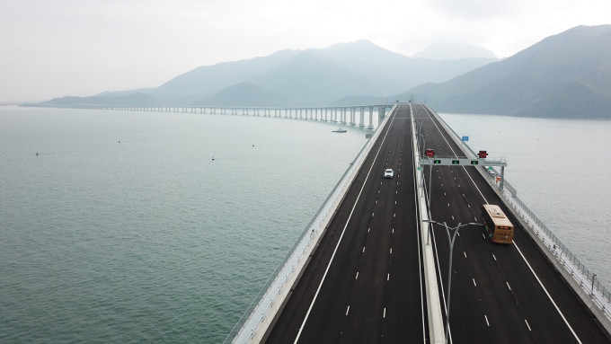 港珠澳大桥港香港连接路。新华社资料图片