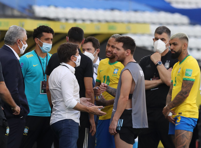  巴西作东阿根廷被腰斩。Reuters
