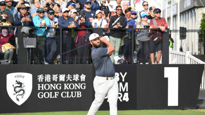   LIV Golf香港站賽事開鑼，世界排名第3的拉姆揮桿。 吳家祺攝