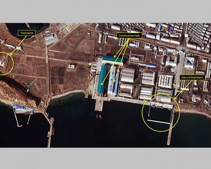 人造衛星照片顯示北韓可能準備進行新一輪導彈試射。