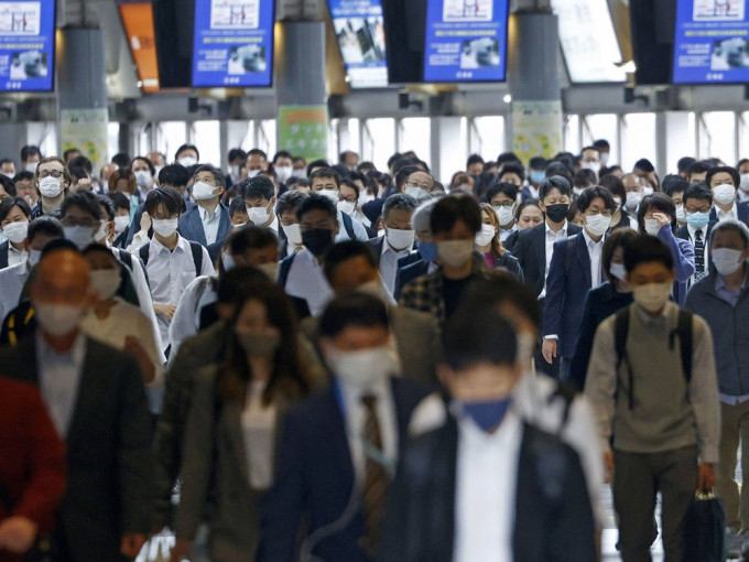 东京增907宗确诊个案。AP图片