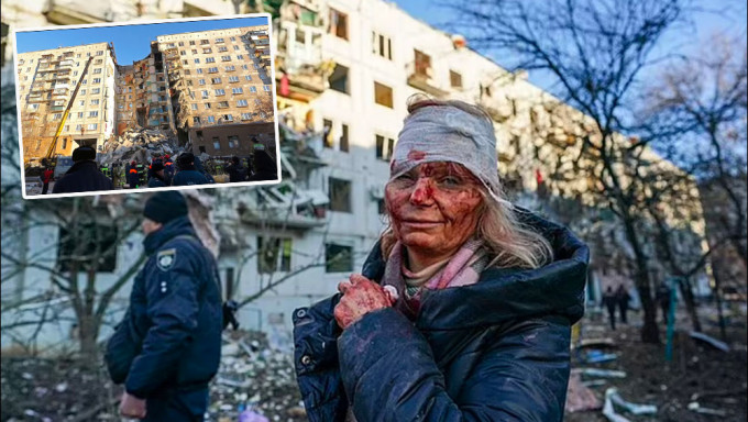 网传乌克兰受害者照片是「2018天然气爆炸旧图」。