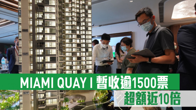 MIAMI QUAY I 暫收逾1500票 超額近10倍