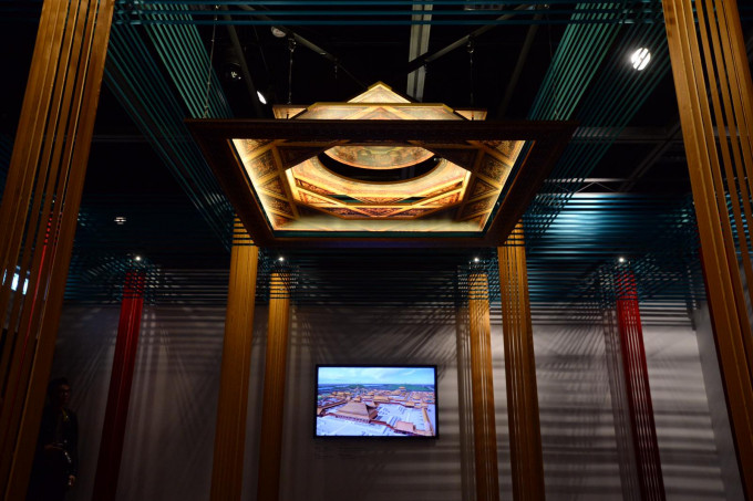 展览重点介绍紫禁城内规格最高的建筑——太和殿。