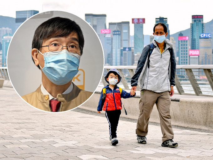 袁国勇表示，香港守得愈久，防疫物资就会越多。资料图片