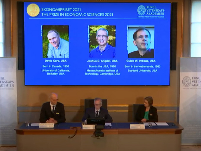 諾貝爾委員會公布得獎名單。諾貝爾獎Twitter
