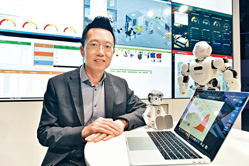 生产力促进局首席数码总监黎少斌，指「电脑桌面机械人」在本港的应用情况仍在起步阶段。