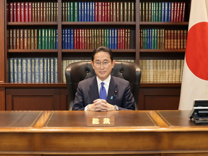 自民黨岸田文雄當選日本首相。FB圖片