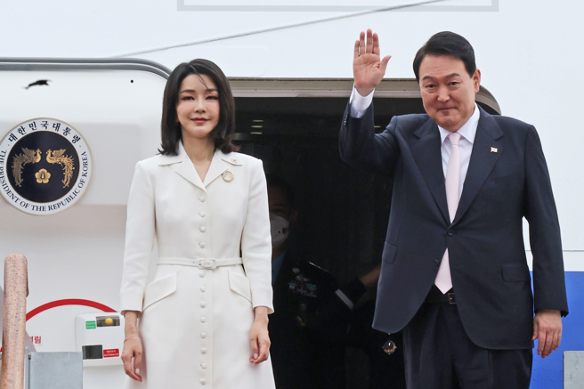 南韓總統尹錫悅的夫人金建希神隱4個月惹猜測。美聯社