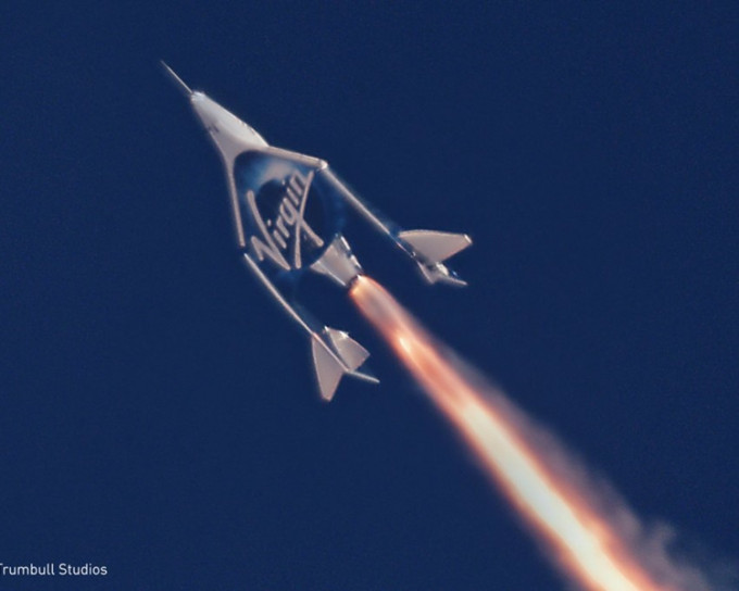 维珍银河希望测试能用于商业太空旅行的关键系统。 Virgin Galactic Twitter图片