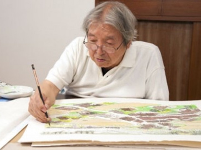 日本绘本大师安野光雅上月24日因肝硬化病逝，享年94岁。Twitter@h_mi2h