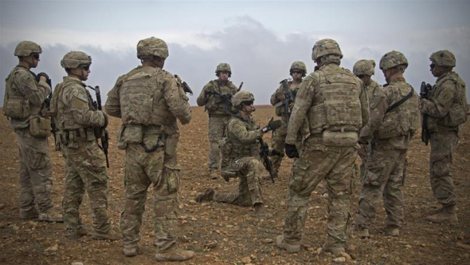 美國向中東增派軍人。AP圖片