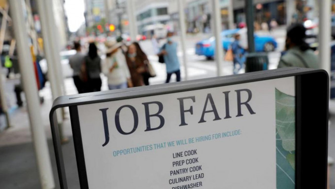 数据显示美国就业市场强劲复苏。Reuters