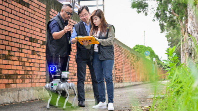 智能机械犬。香港政府新闻网图