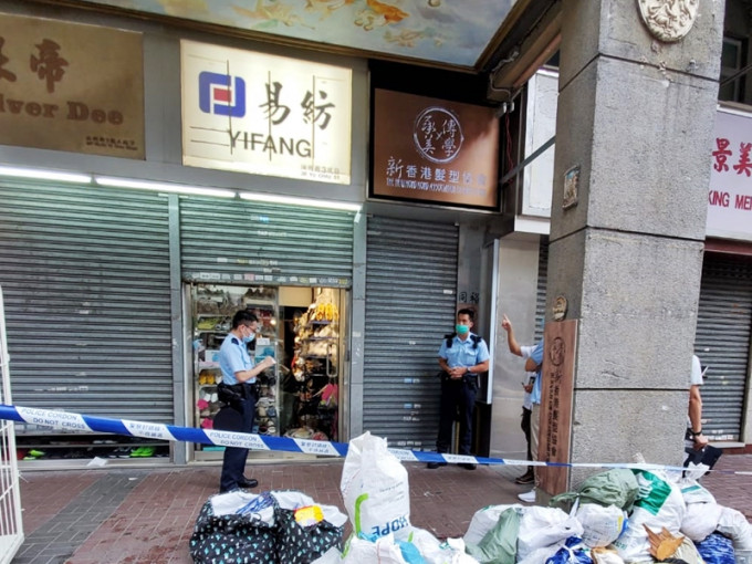 旺角汝州街3号地下一间时装店发生伤人案。
