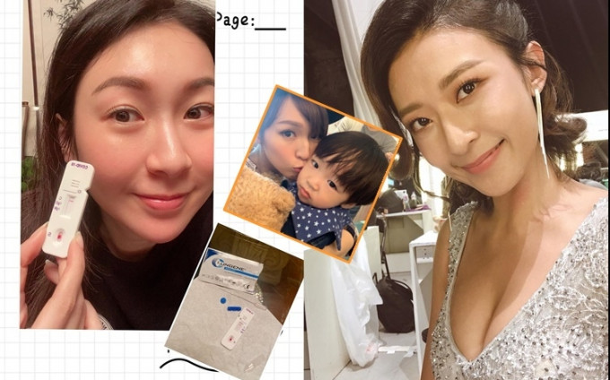 李君妍（右）的同居家姐初步確診新冠肺炎，一班《姊妹淘》拍檔都好擔心自己會中招。