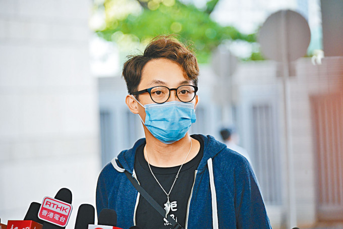 陳皓桓承認一項明知而參與未經批准集結罪，被判入獄三個月。
