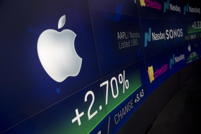美國科網巨擘蘋果公司的股價周四在紐約市場再創新高。AP