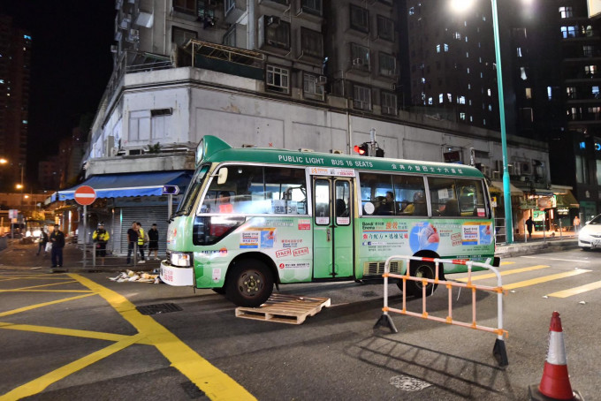 屯門去年曾遭示威者多次堵路。資料圖片