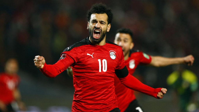 沙拿助埃及首回合領先1:0。 Reuters