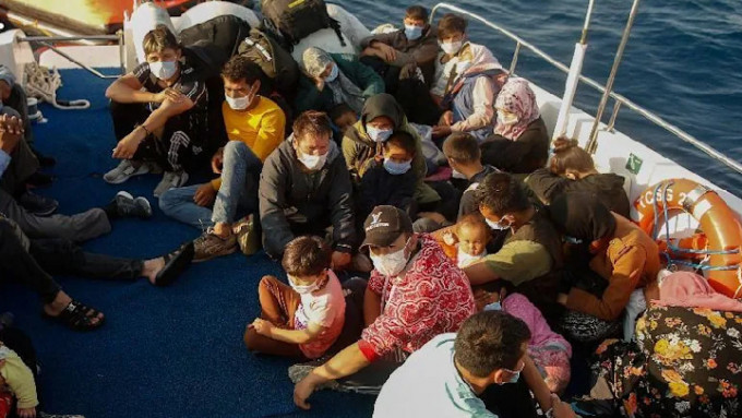 希腊一周内发生3宗偷渡难民船沉没的事故。（美联社）