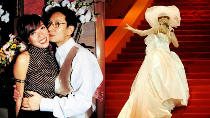 梅姐最后演唱会的婚纱，是刘培基亲手剪裁缝制。