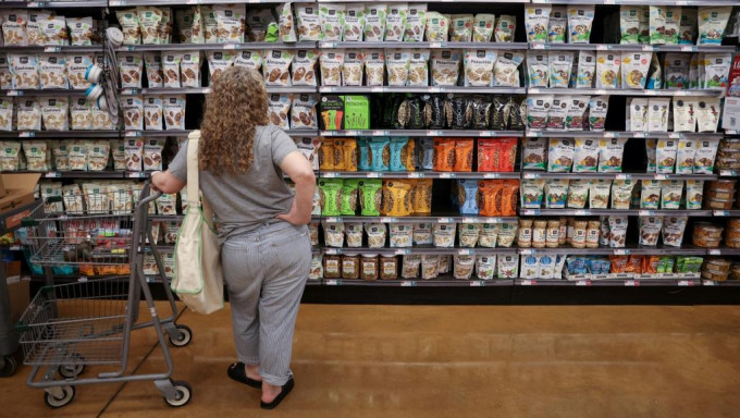 美国6月份食品价格按月增长1%，按年上涨10.4%。路透社资料图片