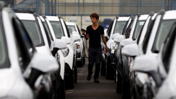 南韩五大车企3月全球销量总共约63.9万辆。路透社资料图片