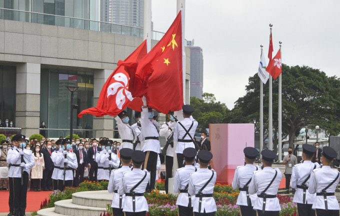 外交部发言人赵立坚表示包括香港在内的事务是中国内部事务。资料图片