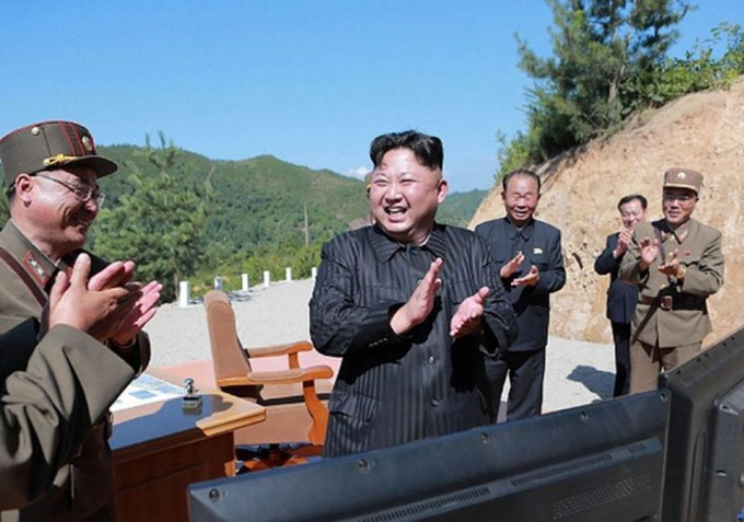 北韩领袖金正恩新年讲话中，指两韩对话大门已重开。资料图片