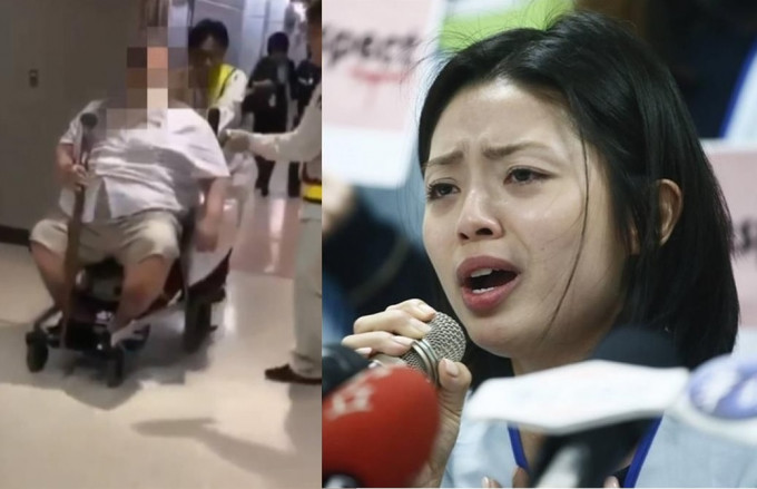 台湾长荣航空空姐被要求为外籍男乘客擦屎。网上图片